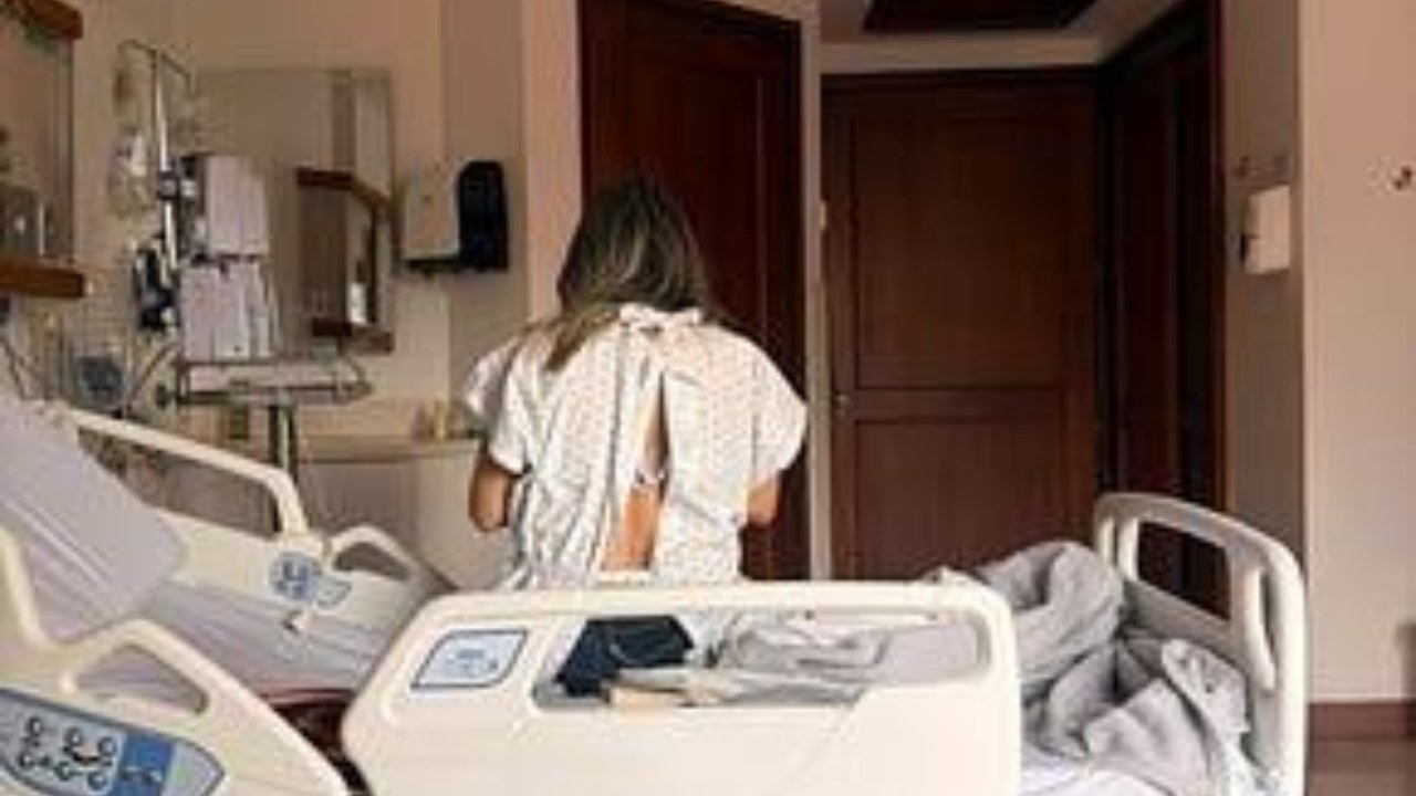 Primera noche en el hospital. · 1 de 1